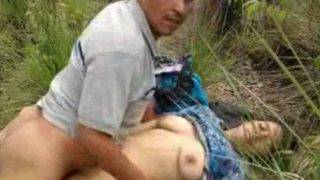 Mature Couple Getting Wild And Nasty Out In The Open