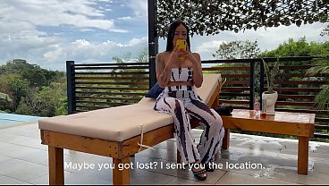 Hot Milf Masseuse Gets Fucked In Public By A Young Stud With A Massive Cock; He Shoots His Load Down Her Throat, And A Group Of Pervs Watches Them Get Caught.