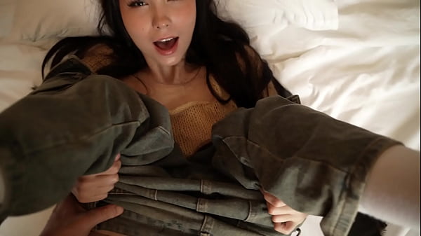 Shy Asian Chick Gets Nervous Before Getting Fucked After Class.