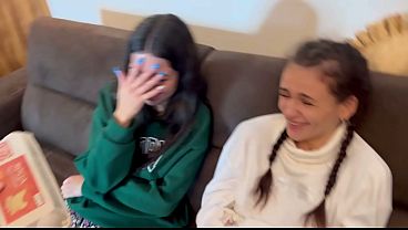 They Grabbed Some Hot College Girls And Fucked Them In A Gangbang.
