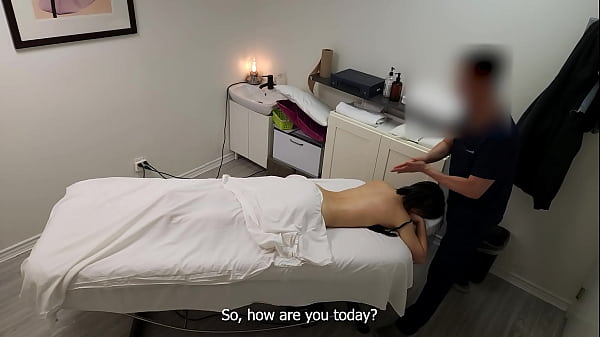 Little Japanese Slut Gets Talked Into It, Gets Drilled Twice During Her Rubdown