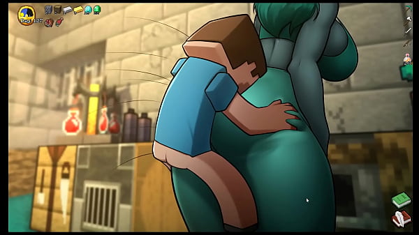 Hornycraft Parody Hentai Game Pornplay Ep.39 Giant Yoga Pants Thighjob Action