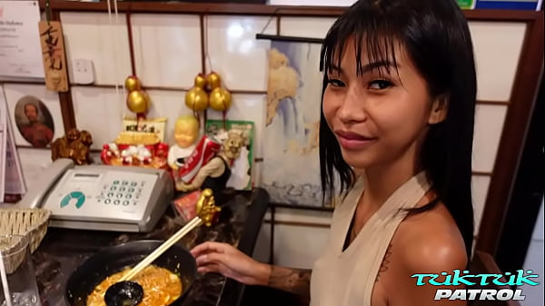 Seductive Skinny Pikka Thai Is Back For More Thick White Cock