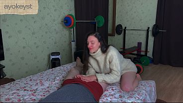 Lazy Sweater Fuck At Home, No Bra, Just Wet And Easy